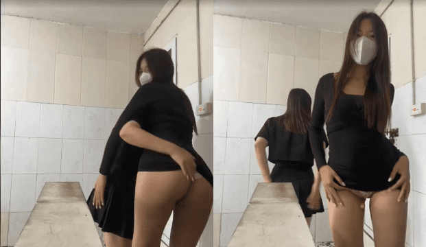 Hai em gái thủ dâm trong toilet công cộng - aeartmbg.sbs