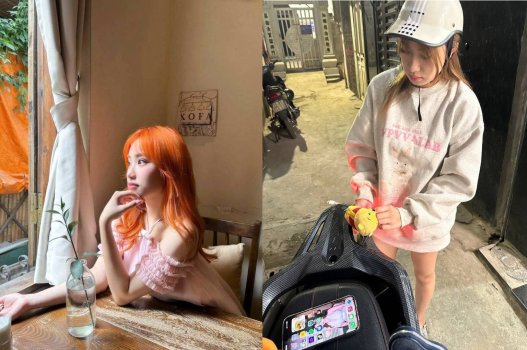 Cho em tóc vàng lên đỉnh mỗi khi đi chơi - aeartmbg.sbs